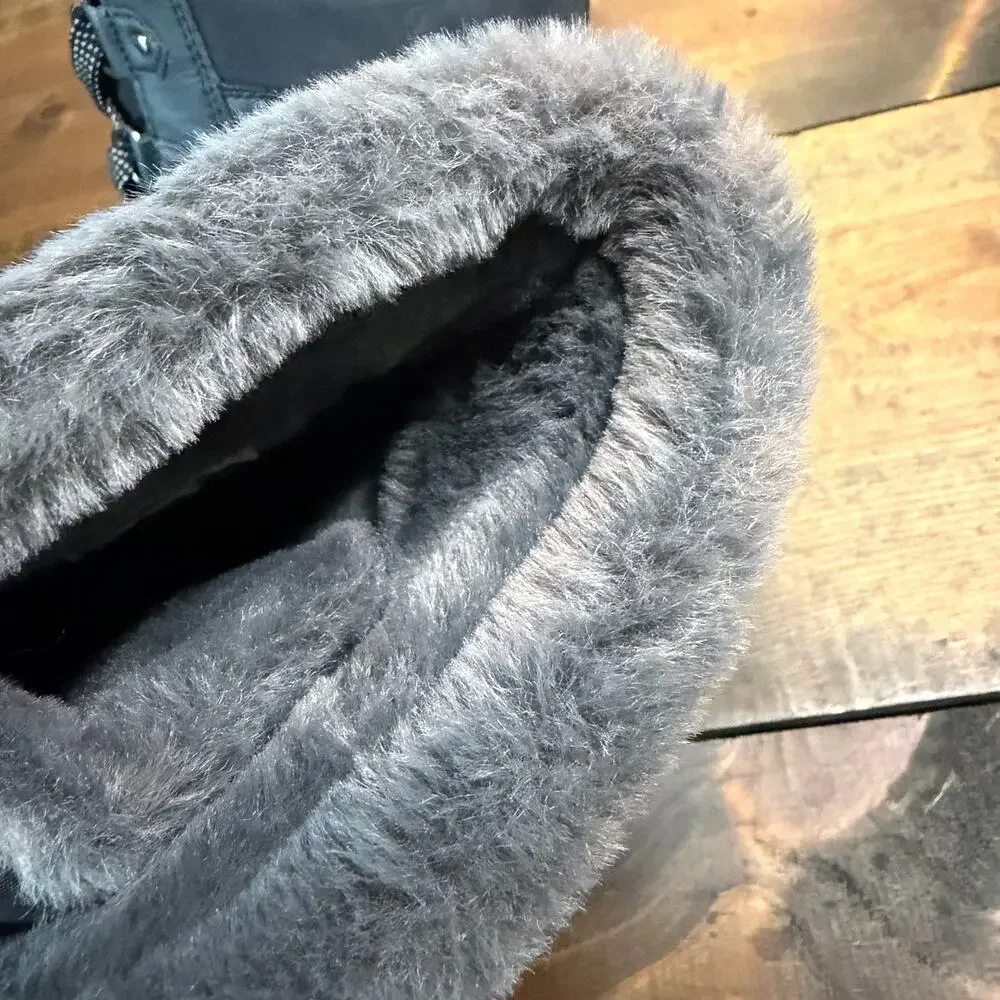 JBU Jambu Women's 8.5 Siberia Black Water Resistant Faux Fur Winter & Snow Boots
